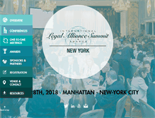 Tablet Screenshot of ilasummit.com